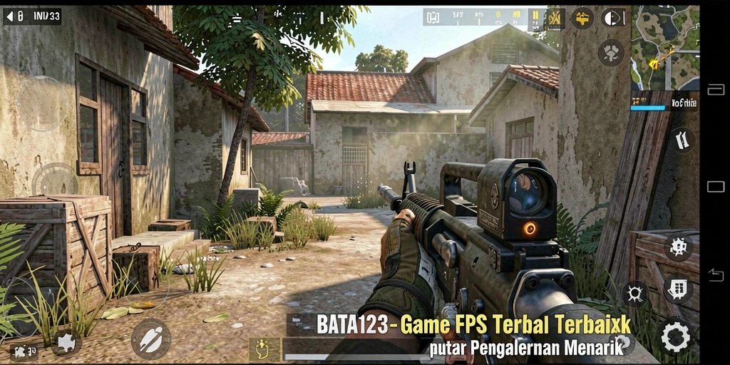 Tampilan gameplay mendebarkan dari BATA123 yang penuh aksi.