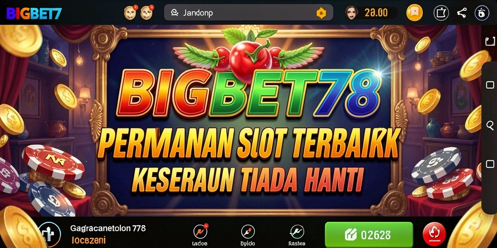 Screenshot gameplay BIGBET78 yang menampilkan keseruan slot.