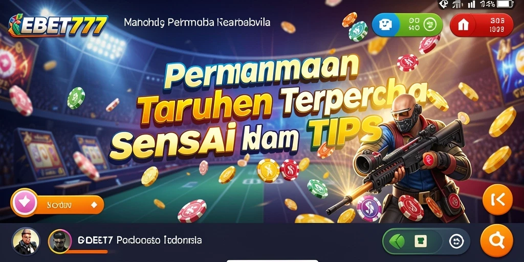 Tampilan gameplay menarik EBET777 dengan suasana TPS yang menegangkan.