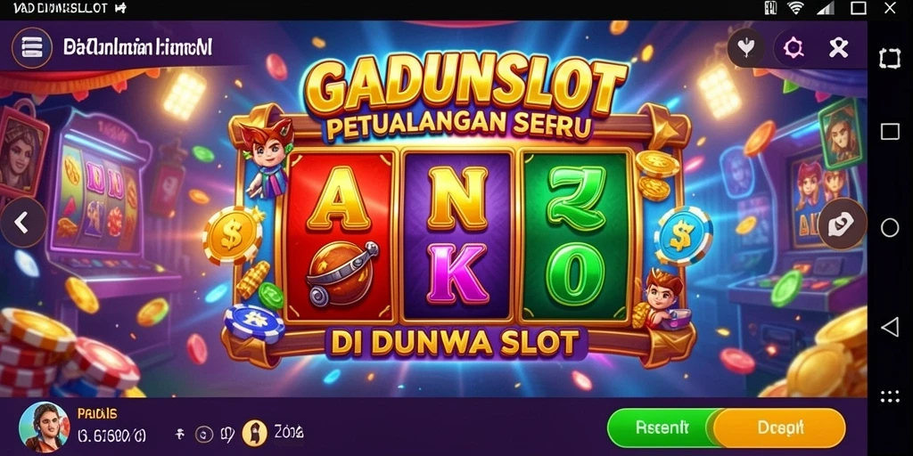 Tampilan gameplay menarik dari GADUNSLOT dengan tema petualangan.
