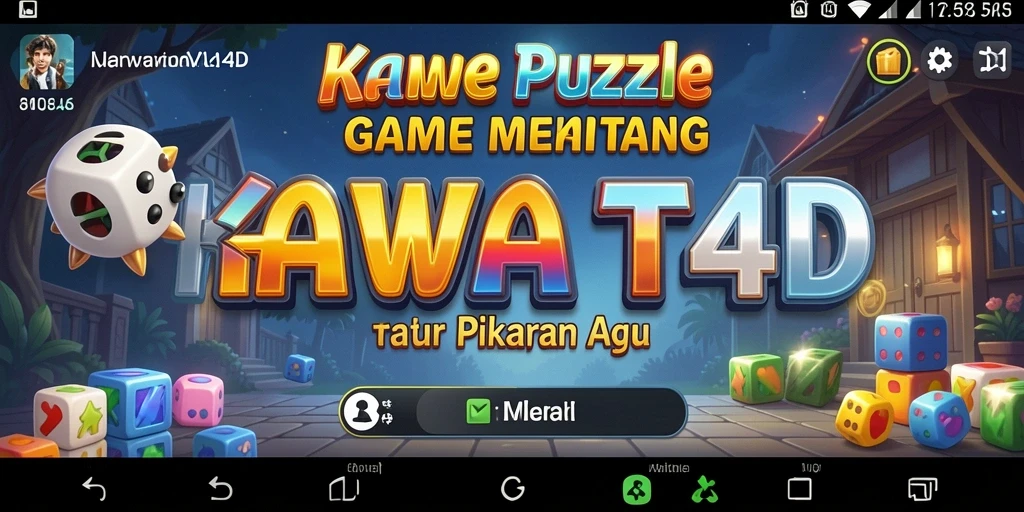Tampilan gameplay KAWAT4D yang menarik dan menantang.