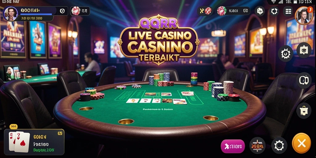 Gameplay Live Casino yang mendebarkan di QQRP.