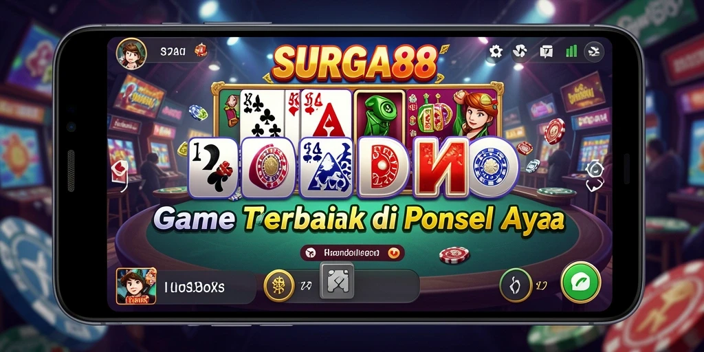 Tampilan gameplay menegangkan dalam SURGA88 yang mengasyikkan.